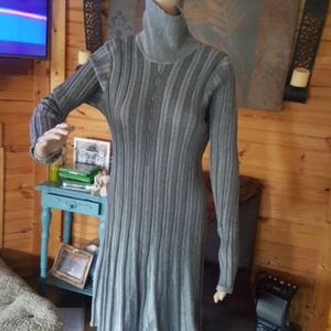 Long sleeve sweater dress